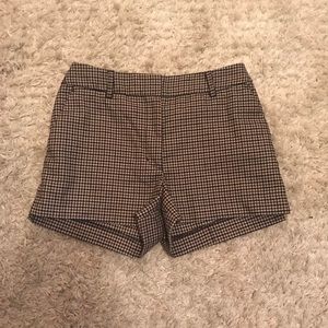 Dressy plaid shorts